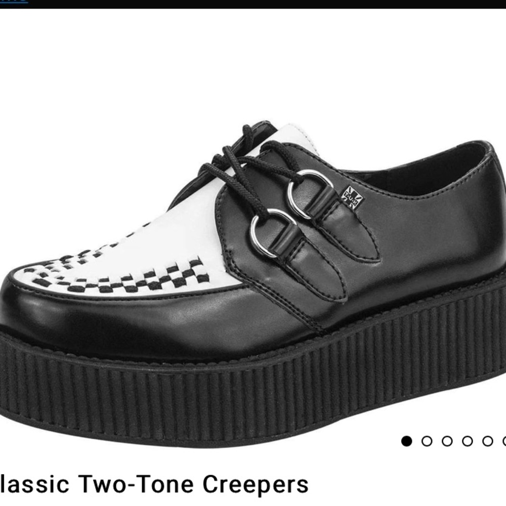 TUK black and white creepers